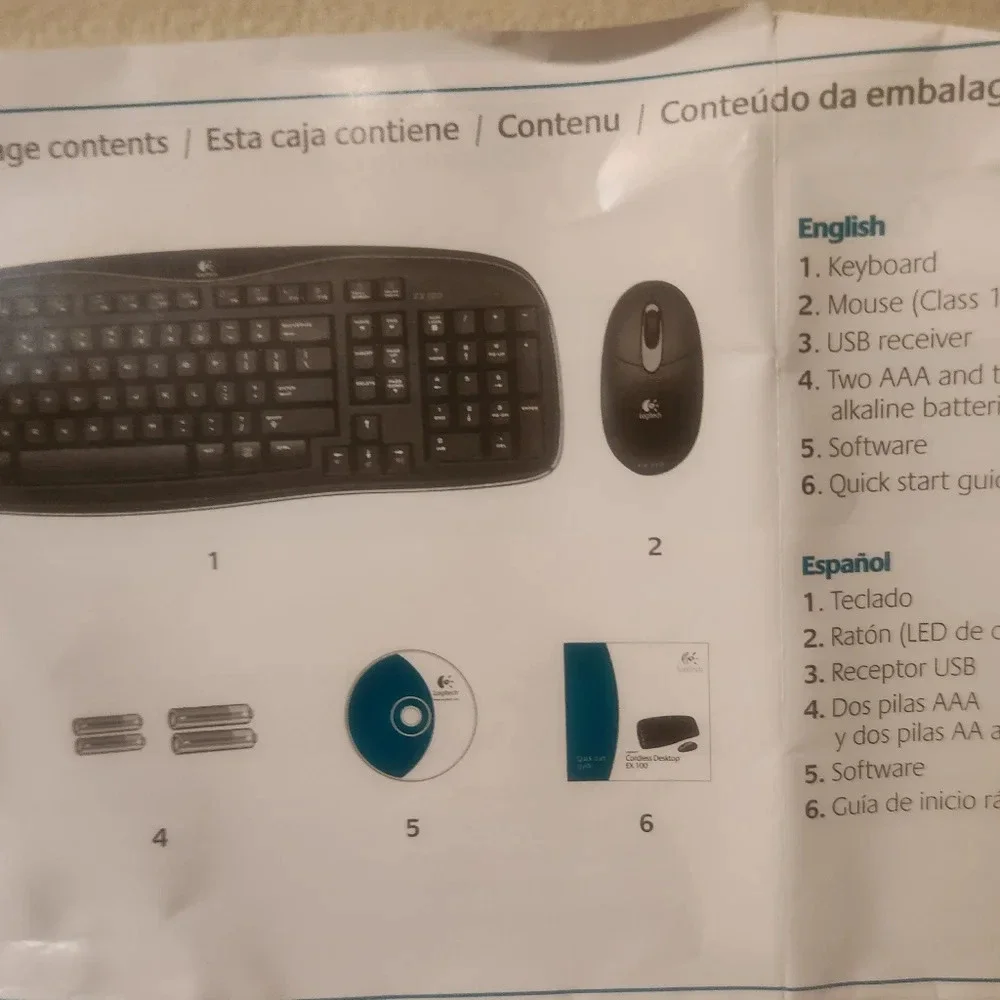 Logitech sleek keyboard